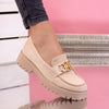 Pantofi casual Renata - Khaki